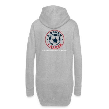 3 ecken 1 elfer - Hoodie-Kleid - Grau meliert - Hinten