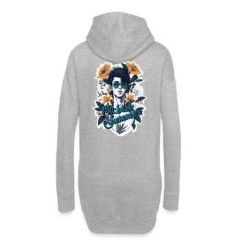 Mein bester Sommer - Hoodie-Kleid - Grau meliert - Hinten