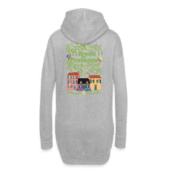 Ti Breizh in Provence - Hoodie-Kleid - Grau meliert - Hinten