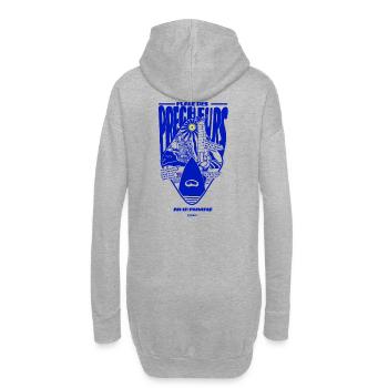Aix Place des Precheurs Sardine - Sweat-shirt à capuche long Femme - gris chiné - Dos