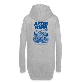 Après le coucher de soleil du Ride Club Bergsee - Sweat-shirt à capuche long Femme - gris chiné - Dos