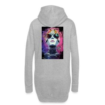 FASHION FATALITY 2 von Yume Origins - Hoodie-Kleid - Grau meliert - Hinten