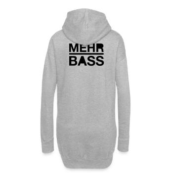 Plus basse - Sweat-shirt à capuche long Femme - gris chiné - Dos