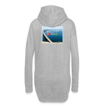 Broloppet 2025 - Hoodie-Kleid - Grau meliert - Hinten