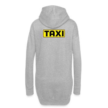 Taxi - Hoodie-Kleid - Grau meliert - Hinten