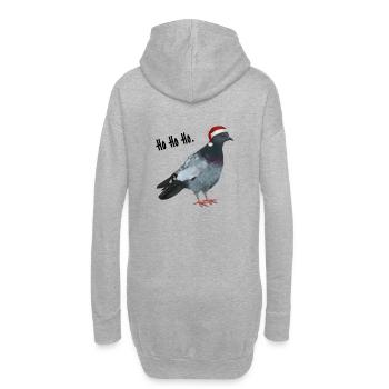 Colombe - Noël Ho - Sweat-shirt à capuche long Femme - gris chiné - Dos