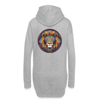 Lion King - Hoodie-Kleid - Grau meliert - Hinten