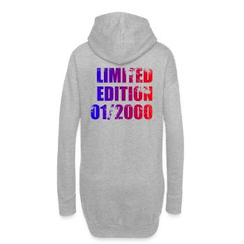 25e anniversaire Edition limitée 01/2000 - Sweat-shirt à capuche long Femme - gris chiné - Dos
