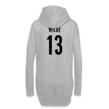 Wilde 13, 2014 Müller, Fußball, Nationalelf - Hoodie-Kleid - Grau meliert - Hinten