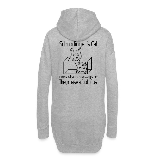 Schrödingers Katze - Hoodie-Kleid