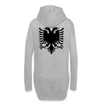 Kosovo - Sweat-shirt à capuche long Femme - gris chiné - Dos