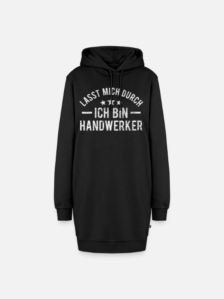 Handwerker Handwerk - Hoodie-Kleid - Schwarz