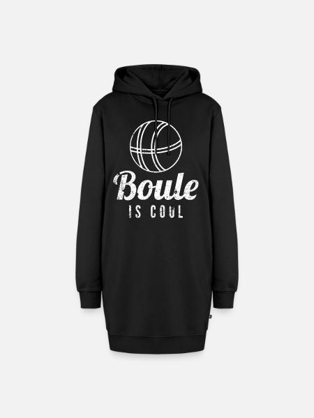 Boule - Hoodie-Kleid - Schwarz