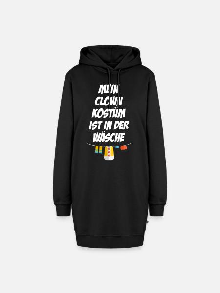 Clown Kostüm - Hoodie-Kleid - Schwarz