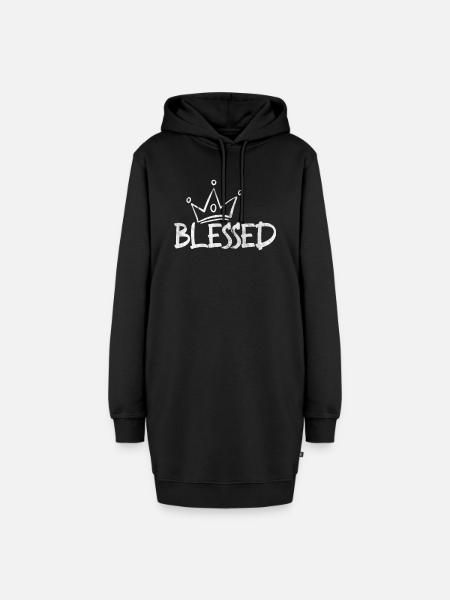 Christlich - Hoodie-Kleid - Schwarz