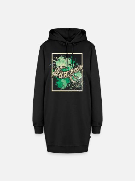 Salamander - Hoodie-Kleid - Schwarz