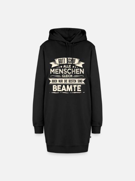 Beamter Verbeamtung Beamte Zoll - Hoodie-Kleid - Schwarz