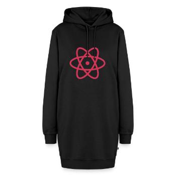 Softwareentwickler Programmierer Java Geschenk - Hoodie-Kleid - Schwarz - Vorne - AI Model Female 172 light (172cm)