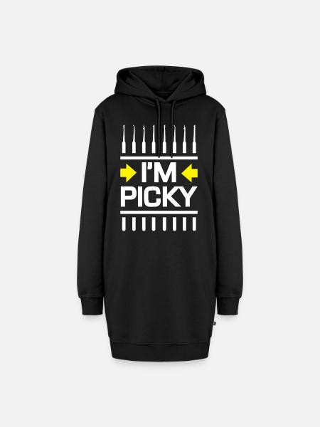IM Picky Lockpicking Lockpicker - Hoodie-Kleid - Schwarz