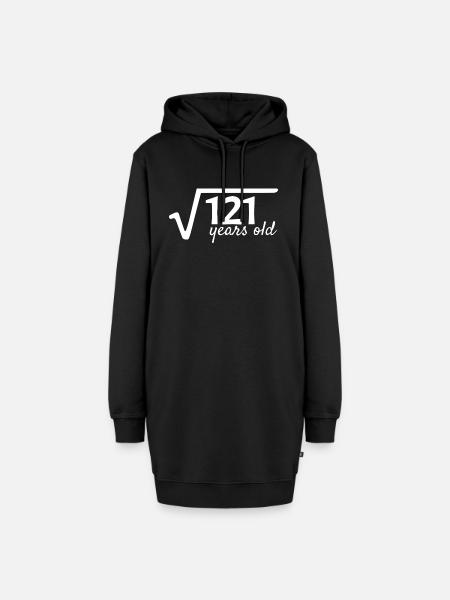 11 Geburtstag - 11 Jahre alt - Hoodie-Kleid - Schwarz