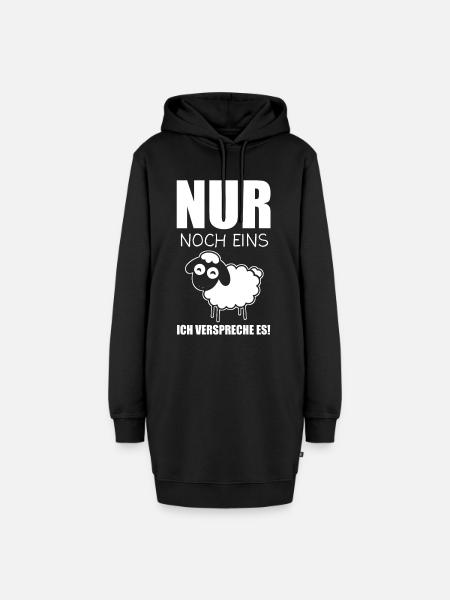 Schaf Schafe Hirte Geschenk - Hoodie-Kleid - Schwarz