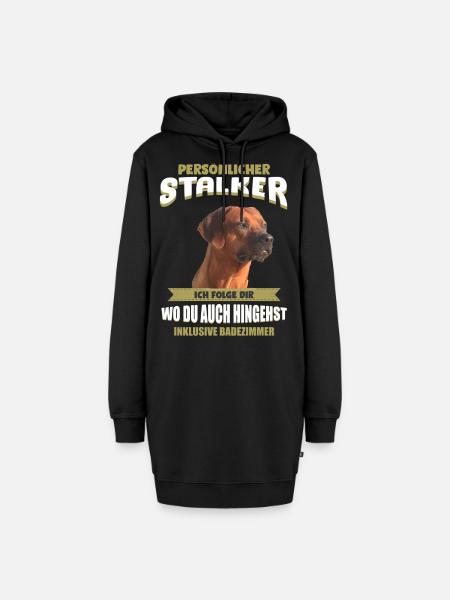 Rhodesian Ridgeback Tshirt - Rhodesian Ridgeback - Hoodie-Kleid - Schwarz