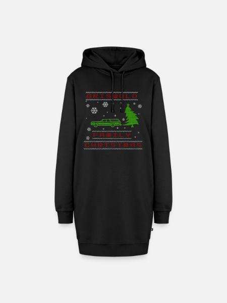 GRISWOLD FAMILIEN WEIHNACHTEN - Hoodie-Kleid - Schwarz