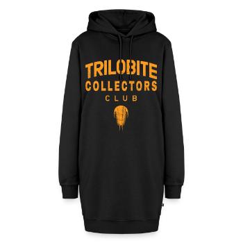 Trilobit - Hoodie-Kleid - Schwarz - Vorne - AI Model Female 172 light (172cm)