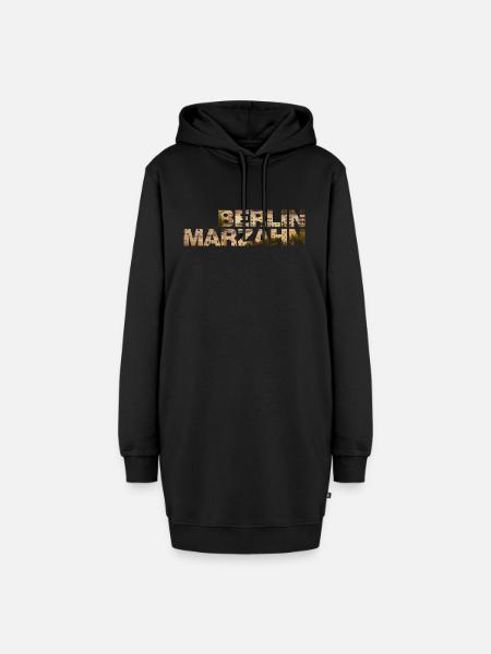 Berlin Marzahn - Hoodie-Kleid - Schwarz