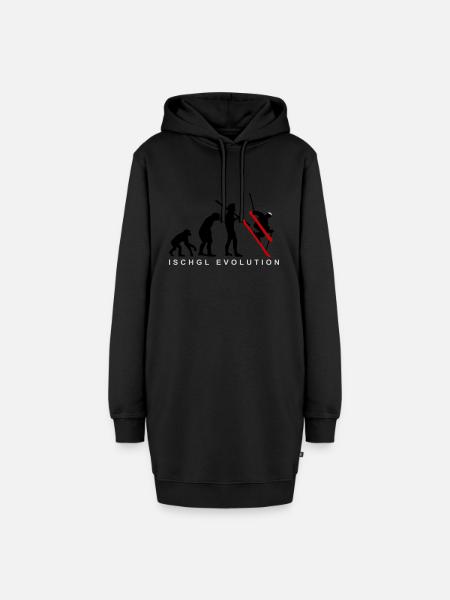 Ischgl Evolution Ski - Hoodie-Kleid - Schwarz