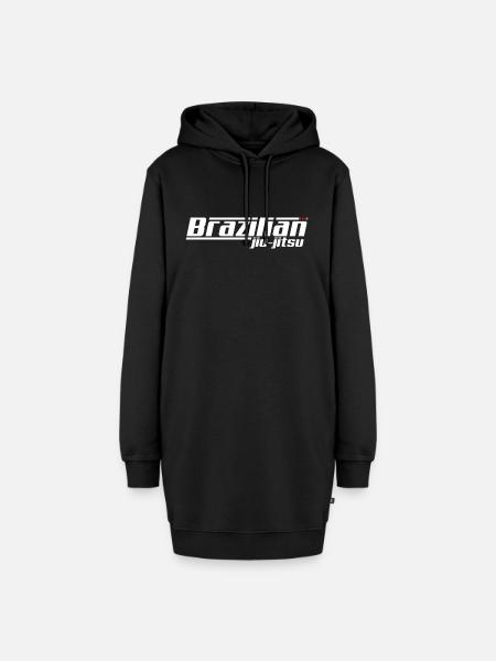 Brasilianische Jiu Jitsu Zeichen BJJ - Hoodie-Kleid - Schwarz