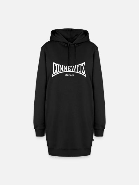 Connewitz Leipzig - Hoodie-Kleid - Schwarz