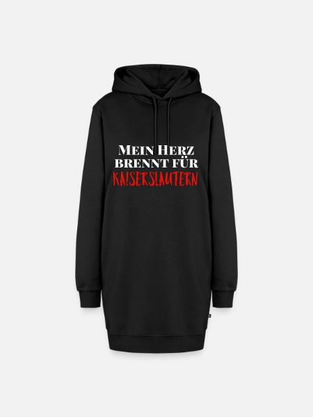 Kaiserslautern - Hoodie-Kleid - Schwarz