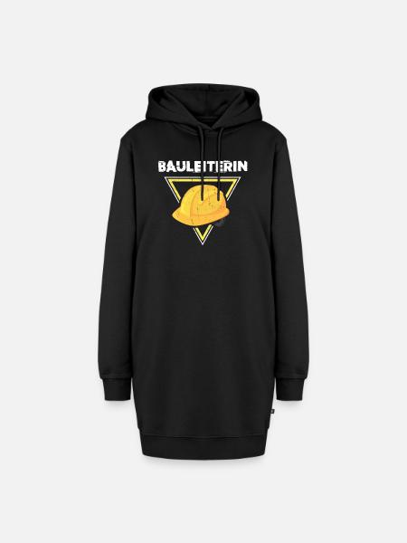 Bauleiterin - Bauarbeiter Kostüm - - Hoodie-Kleid - Schwarz