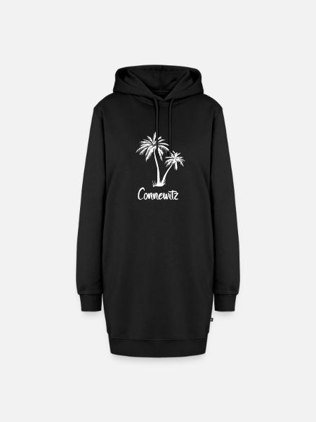 connewitz - Hoodie-Kleid - Schwarz