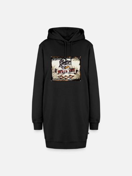 Fickt’s eich - Hoodie-Kleid - Schwarz