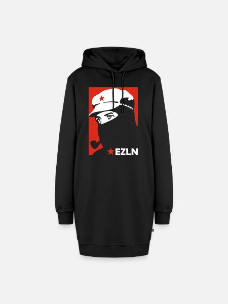 RAHMEN - Hoodie-Kleid - Schwarz