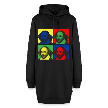 SHAKESPEARE - Hoodie-Kleid - Schwarz - Vorne - AI Model Female 172 light (172cm)