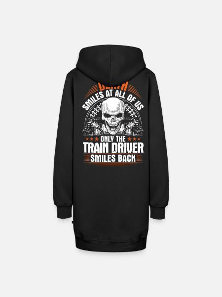 Triebfahrzeugführer Lokführer Lokomotivführer - Hoodie-Kleid - Schwarz