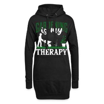 Jardiniers amateurs, jardiniers de fruits et légumes - Sweat-shirt à capuche long Femme - noir - Devant