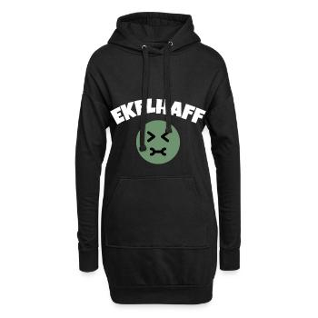 Frauen Tausch Ekelhaff Nadine w - Hoodie-Kleid - Schwarz - Vorne