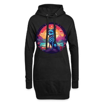 5 de Mayo Party Drinko de Mayo Chihuahua, - Hoodie Dress - black - Front