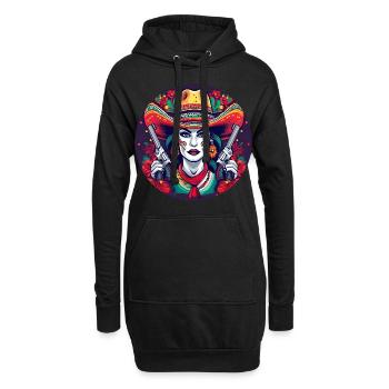 5 de Mayo Party Drinko de Mayo Bandita - Hoodie Dress - black - Front