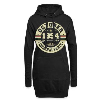 Légendaire depuis octobre 1994 Anniversaire octobre 1994 - Sweat-shirt à capuche long Femme - noir - Devant
