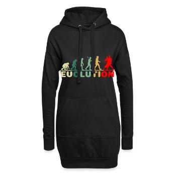 Tango dance dance evolution retro pour couple de danse - Sweat-shirt à capuche long Femme - noir - Devant