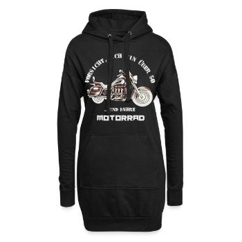 Motorrad Ü50 Rocket 3Touring - Hoodie-Kleid - Schwarz - Vorne