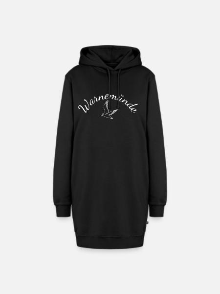 WARNEMÜNDE - Hoodie-Kleid - Schwarz