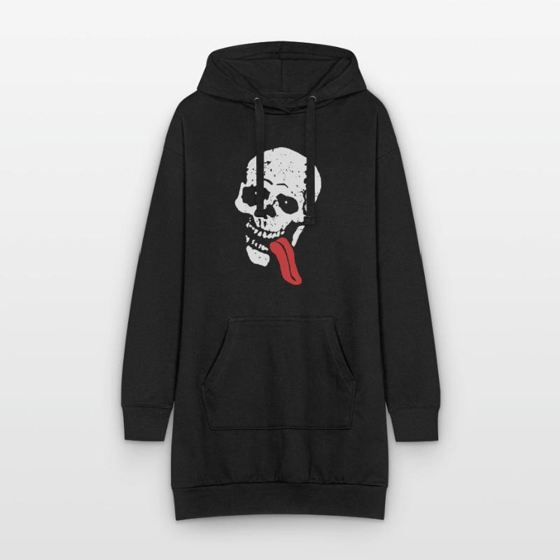 JESSE SKULL Hoodie Dress