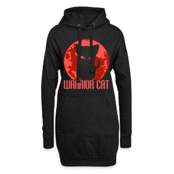 Karaté Arts Martiaux Escrimeur Guerrier Ninja - Sweat-shirt à capuche long Femme - noir - Devant
