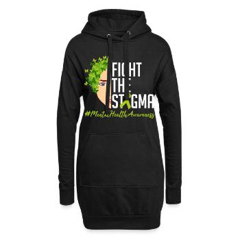 Mental Health Matters End The Stigma TShirt - Hoodie-Kleid - Schwarz - Vorne